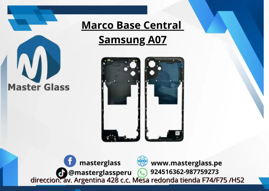 Marco Central Samsung A07