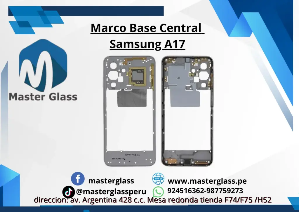 Marco Central Samsung A17