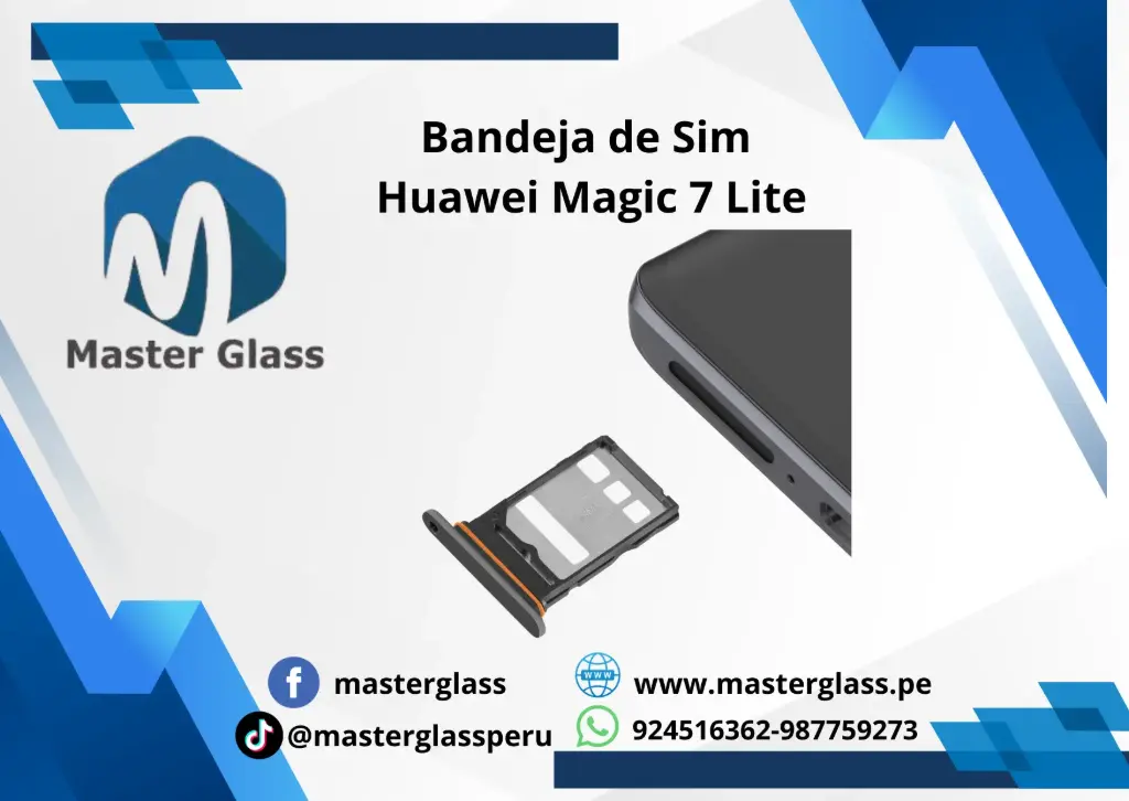 Bandeja de Sim para Huawei Magic 7 Lite 