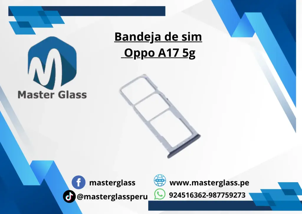 Bandeja de sim Oppo A17 5g