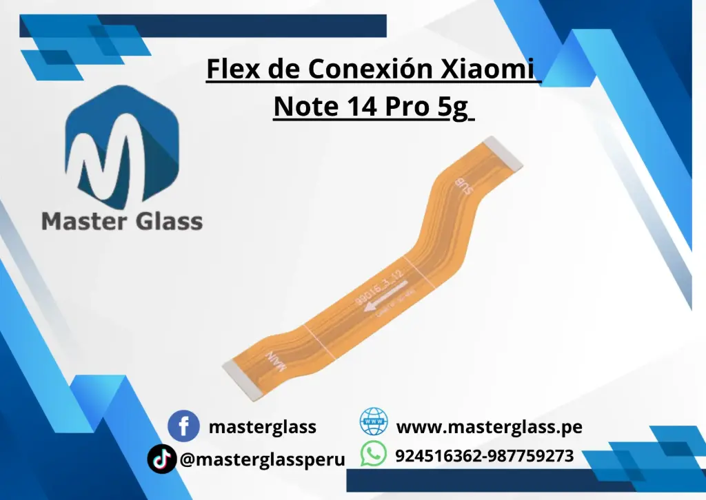 Flex de Conexión Xiaomi Note 14 Pro 5g 