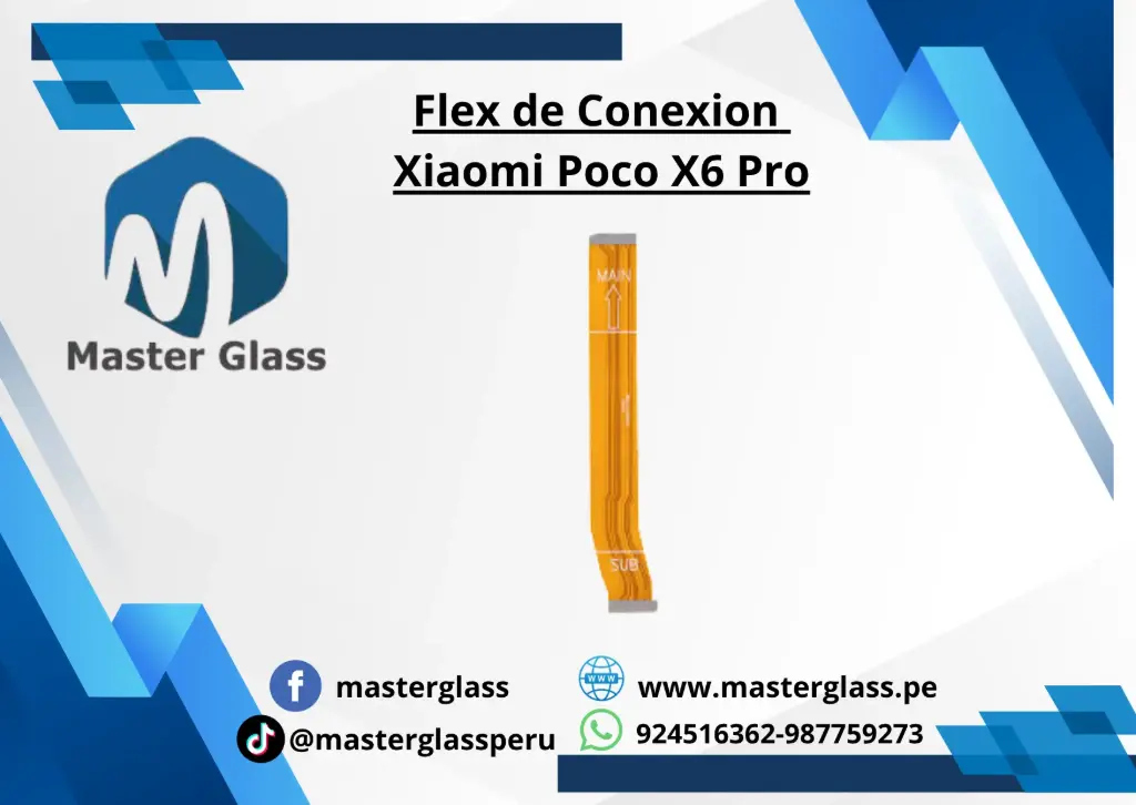 Flex de Conexion Xiaomi Poco X6 Pro