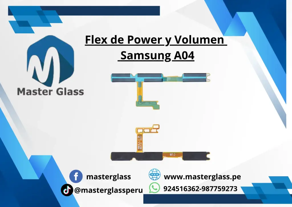 Flex de Power y Volumen Samsung A04