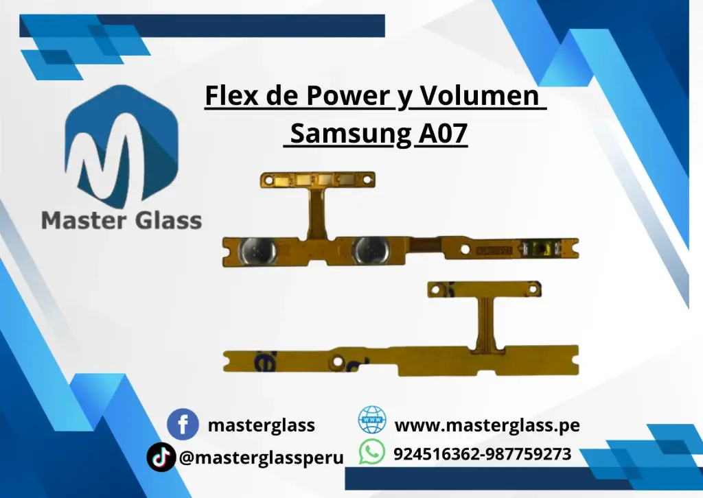 Flex de Power y Volumen Samsung A07