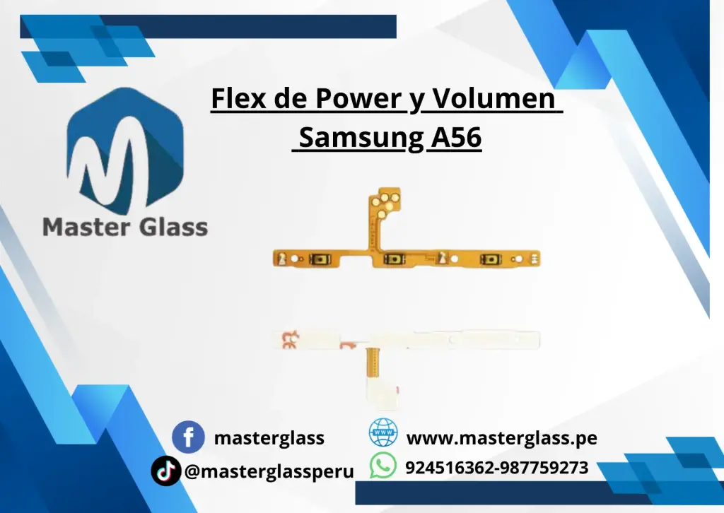Flex de Power y Volumen Samsung A56