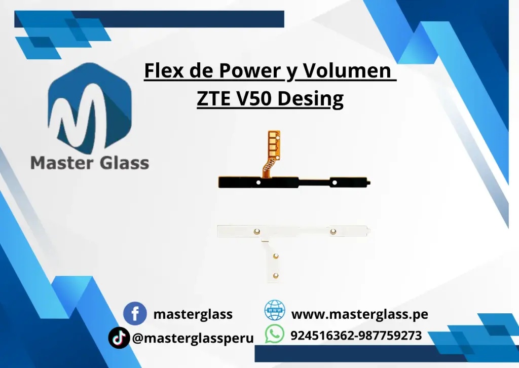 Flex de power o volumen ZTE V50 Design