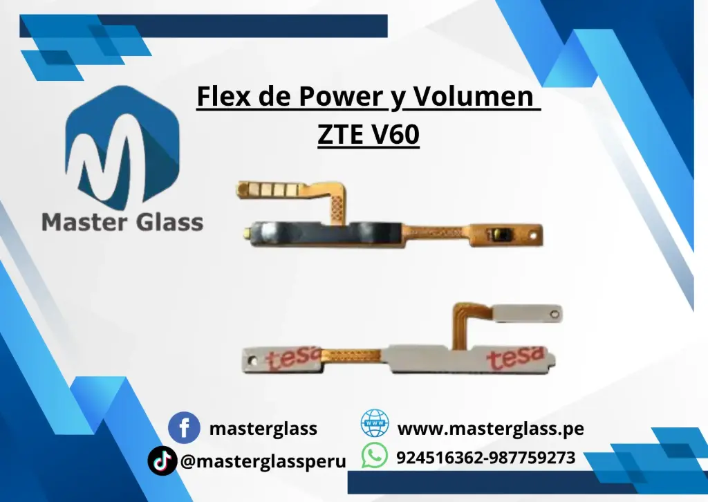 Flex de power o volumen ZTE V60 / V60 Action