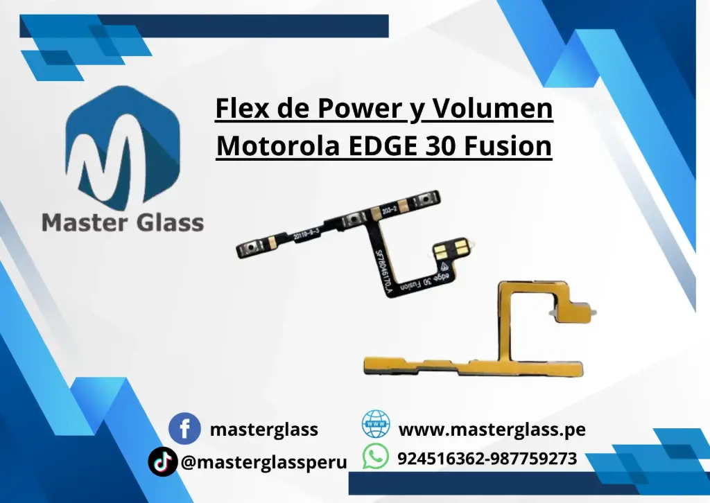 Flex de Power y Volumen Motorola EDGE 30 Fusion