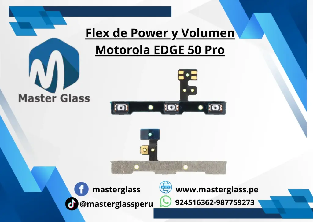 Flex de Power y Volumen Motorola EDGE 50 Pro