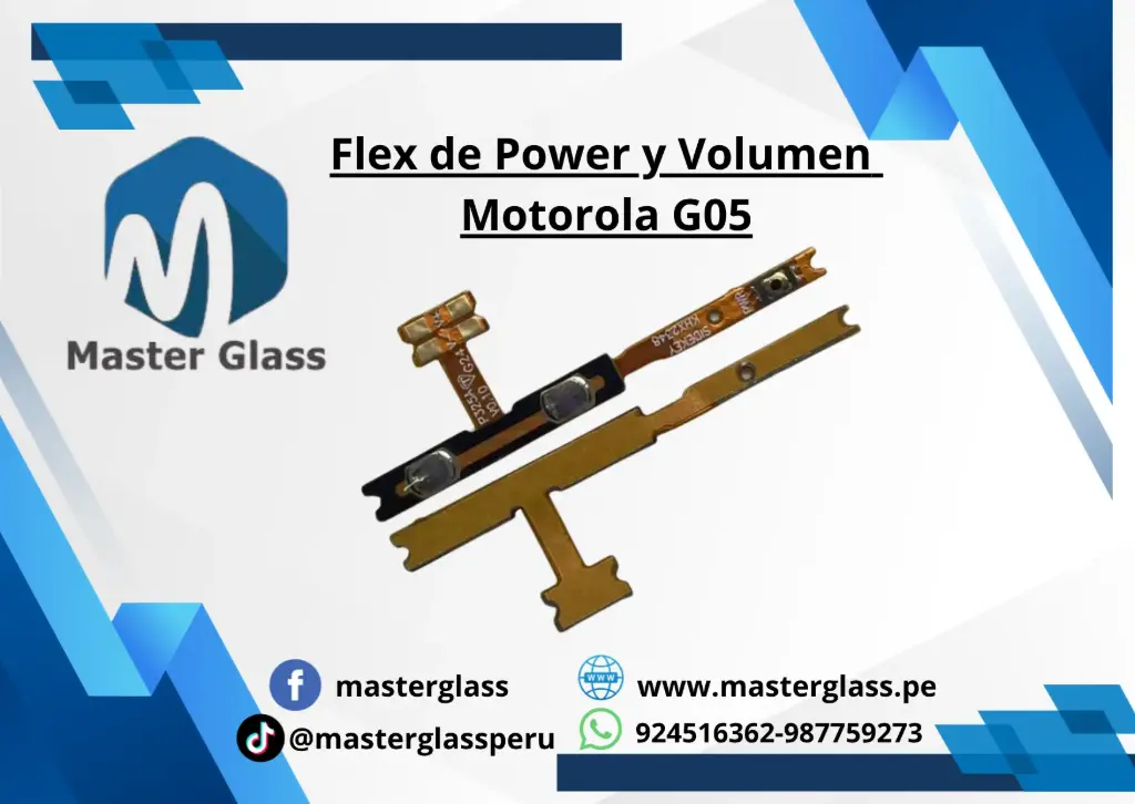 Flex de Power y Volumen Motorola G05