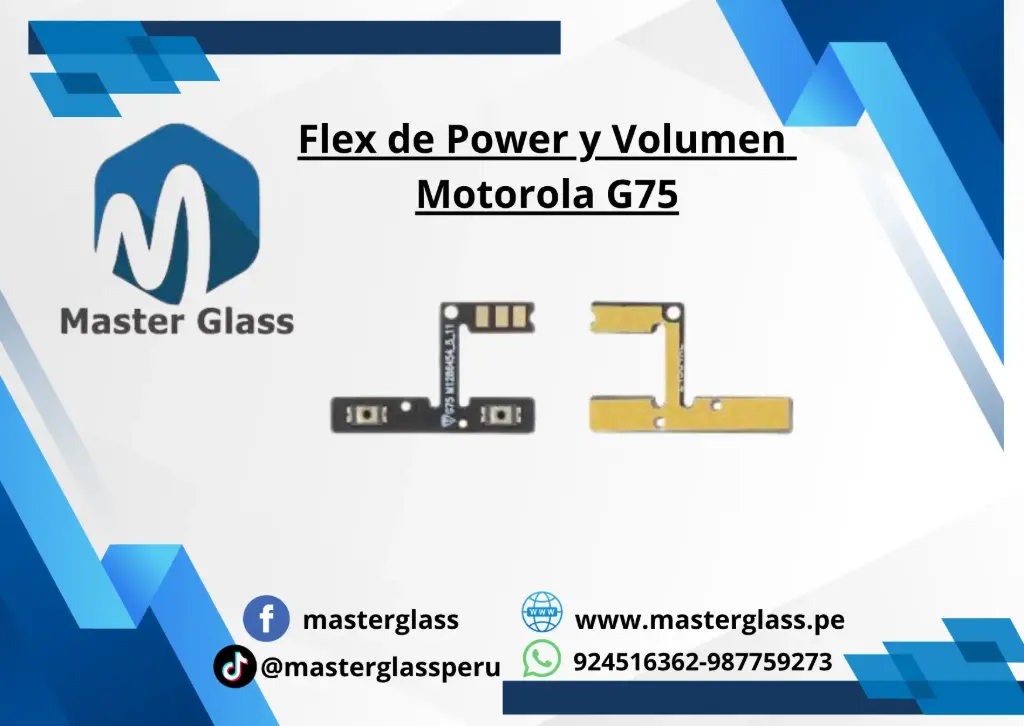 Flex de Volumen Motorola G75
