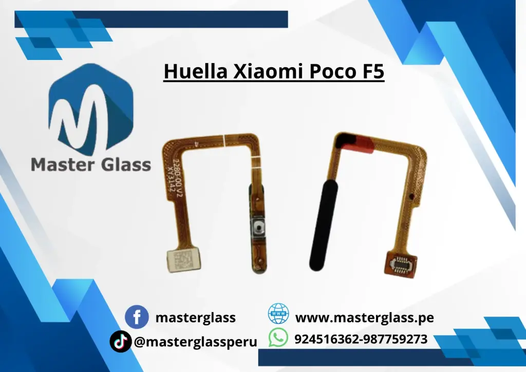 Huella Xiaomi Poco F5 (Negro)