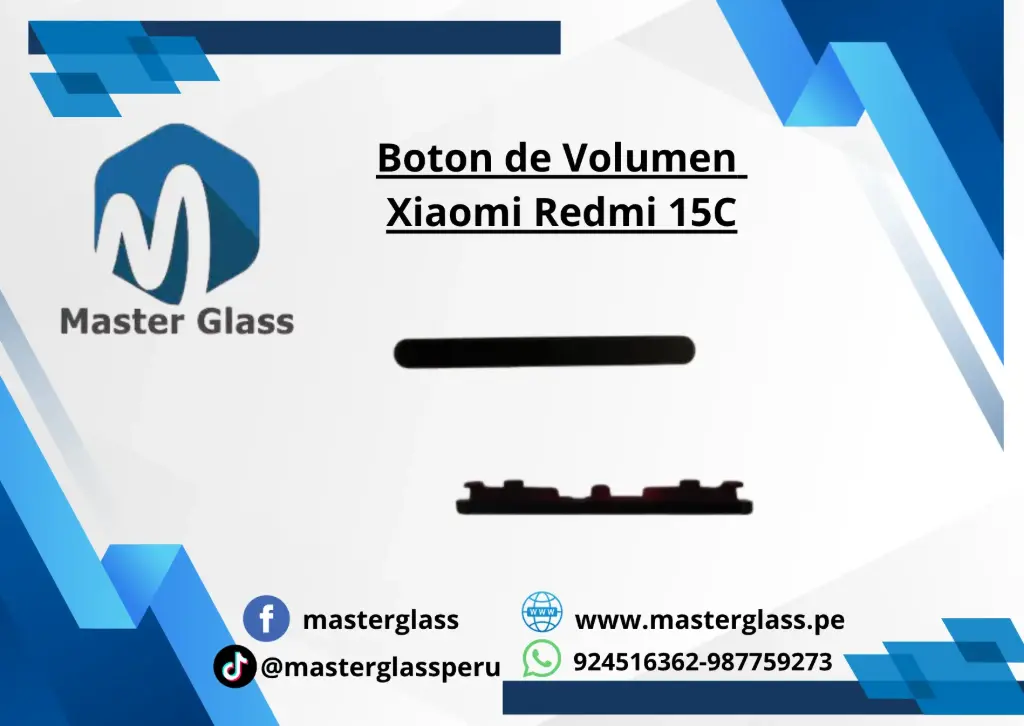 Boton de Volumen Xiaomi Redmi 15C