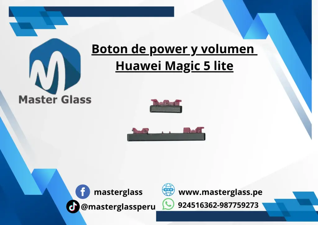 Boton de volumen y encendido Huawei Magic 5 lite