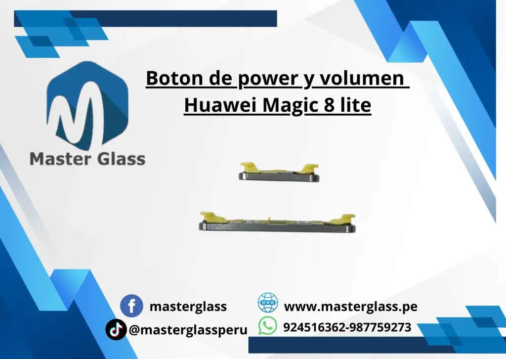 Boton de power y volumen Huawei Magic 8 lite  