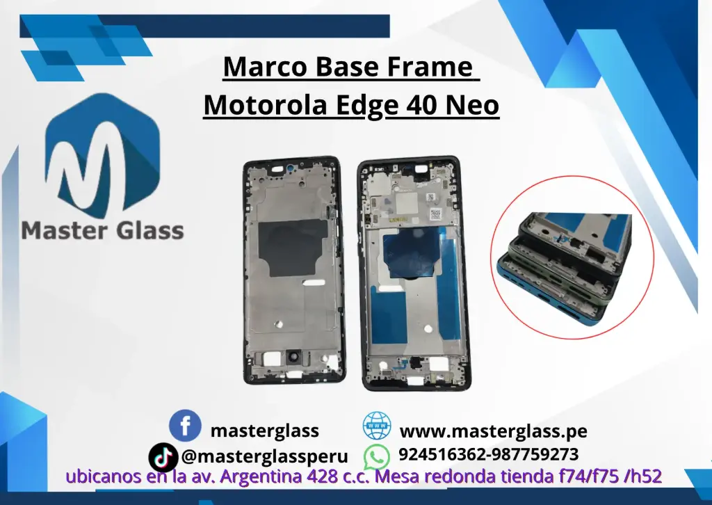 Marco Base Frame Motorola Edge 40 Neo