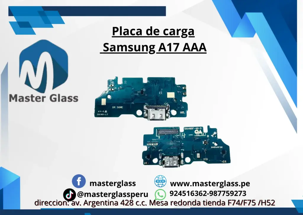 Placa de carga Samsung A17 (A175F) AAA