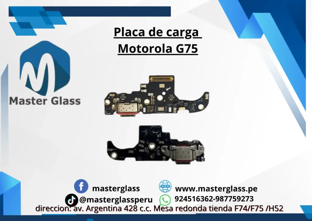 Placa de carga Motorola G75