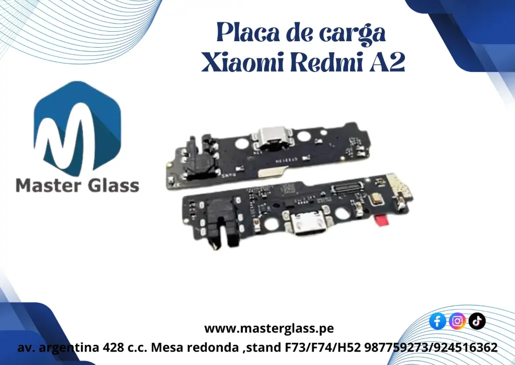 Placa de carga Xiaomi Redmi A2 / Redmi A1 / AAA