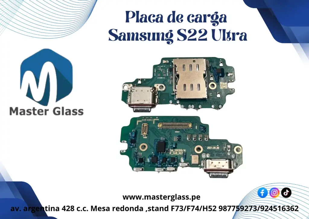 Placa de carga Samsung S22 Ultra S908