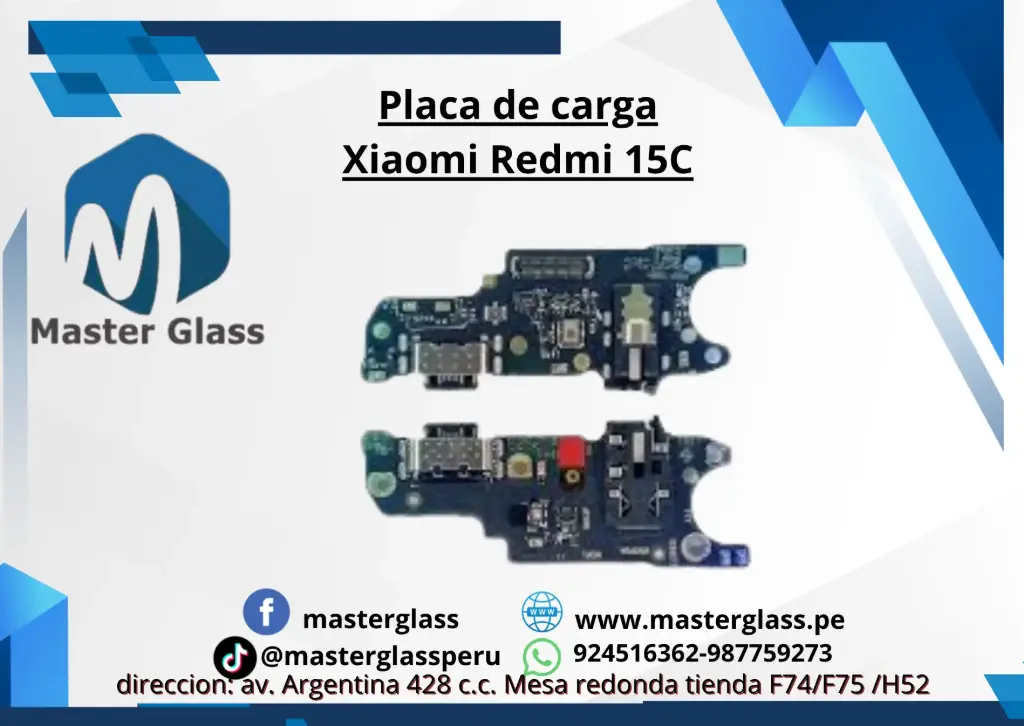 Placa de carga Xiaomi Redmi 15C