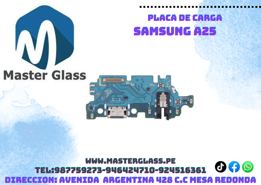 Placa de carga Samsung A25 5g AAA