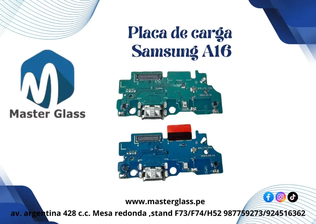 Placa de carga Samsung A16 4g / A165F AAA