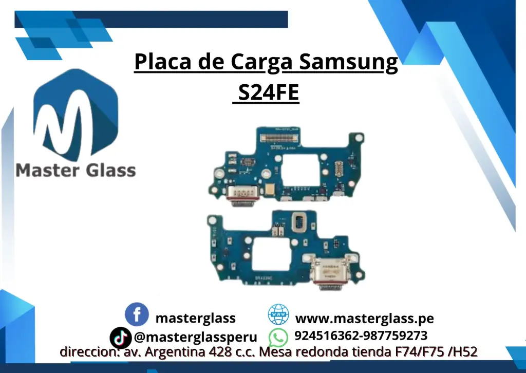 Placa de Carga Samsung S24FE