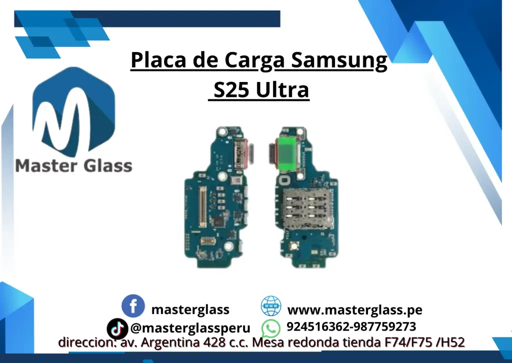 Placa de Carga Samsung S25 Ultra