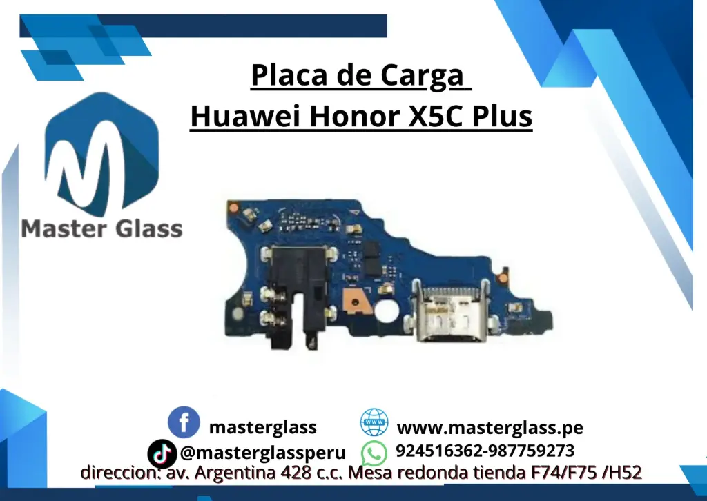 Placa de carga Huawei Honor X5C Plus orig
