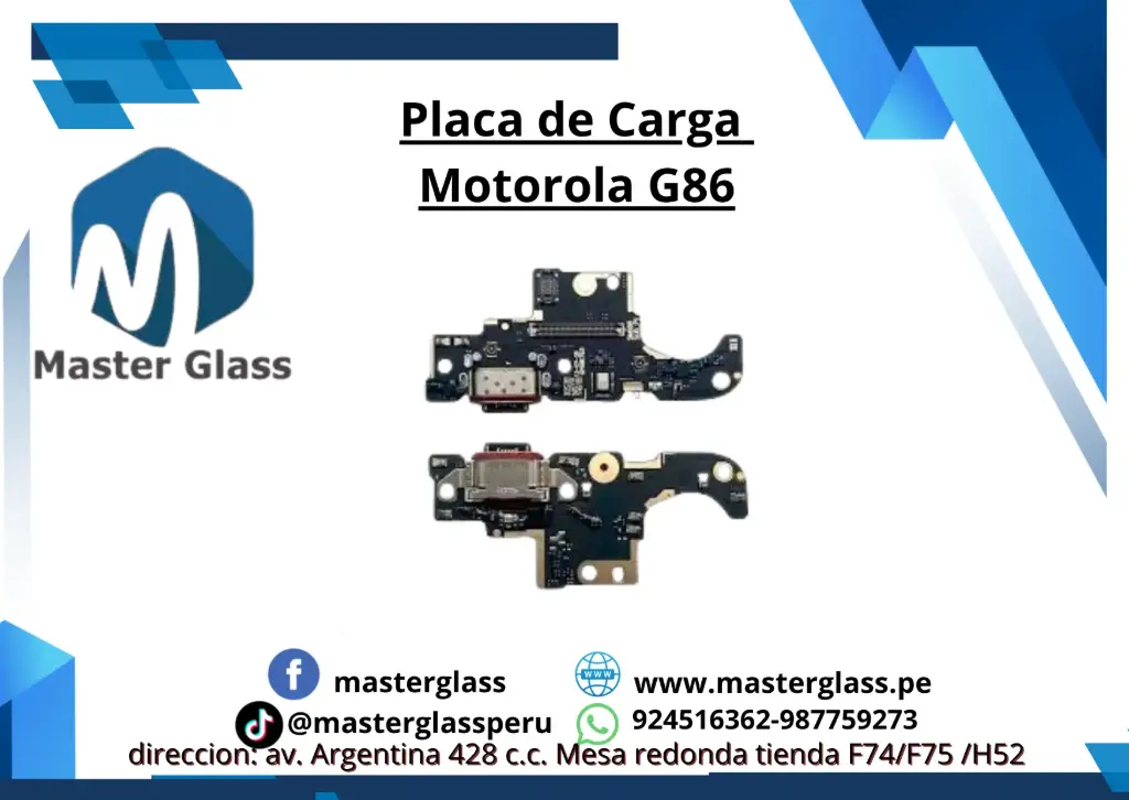 Placa de carga Motorola G86