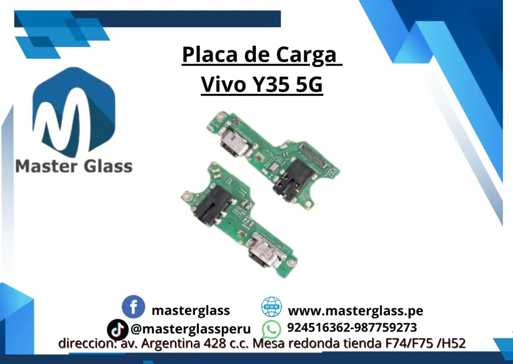 Placa de carga Vivo Y35 5G