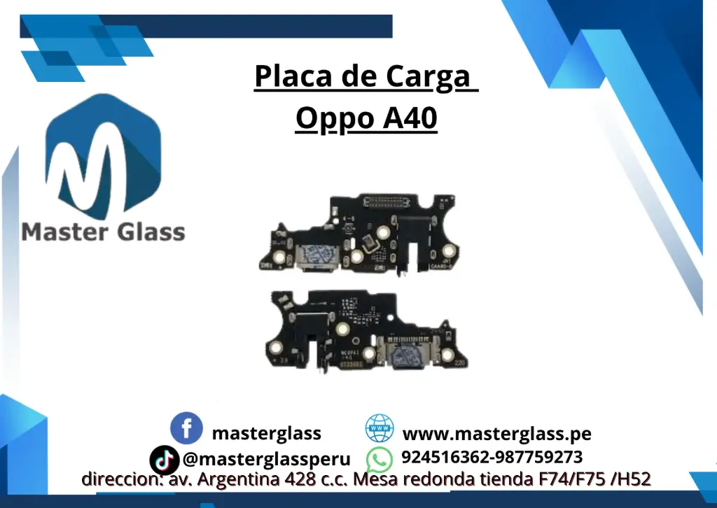 Placa de carga Oppo A40