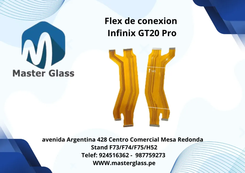 Flex de conexion Infinix GT20 Pro