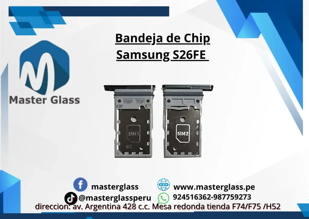 Bandeja de Sim Samsung S26FE  (negro)
