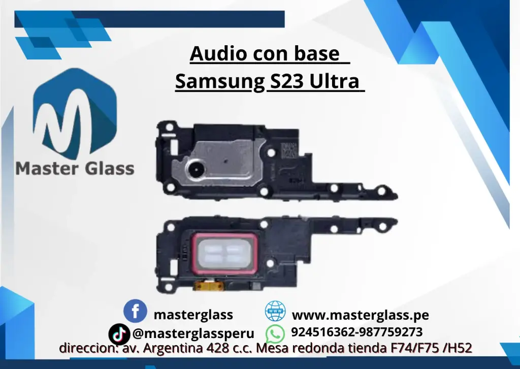 Audio Speaker con base Samsung S23 Ultra 