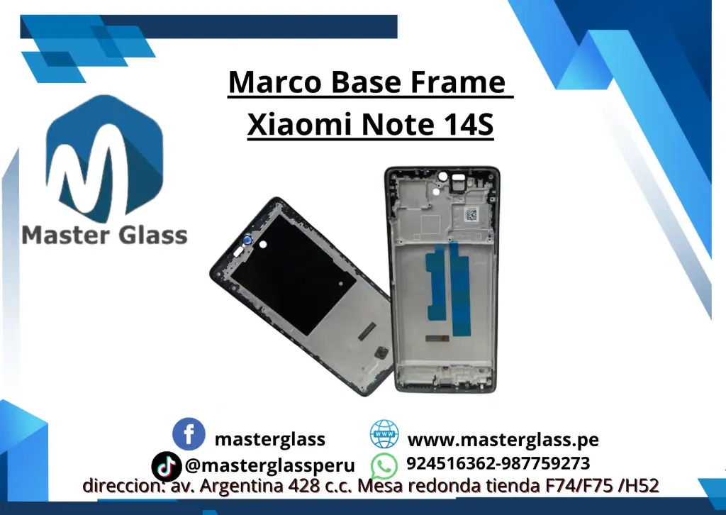 Marco Base Frame Xiaomi Note 14S