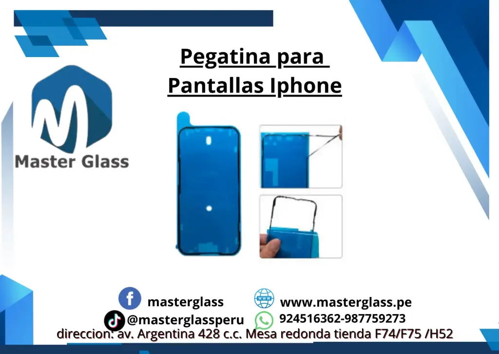 Pegatina para Pantallas Iphone (12 pro)