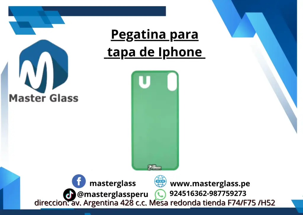 Pegatina para tapa de Iphone  (12 pro)