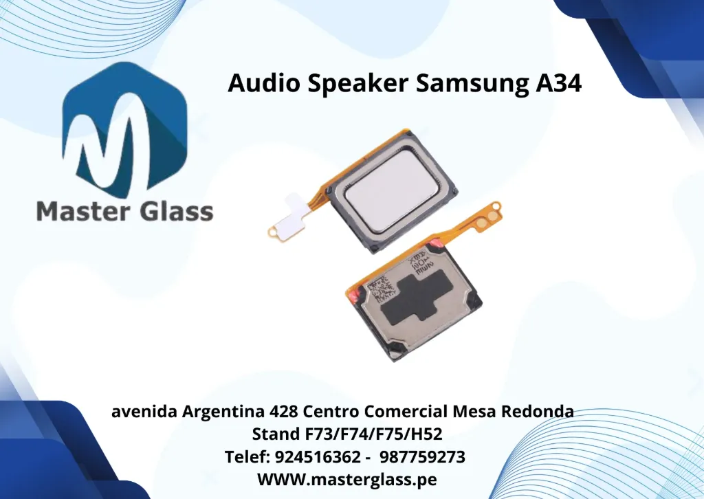 Audio Speaker Samsung A34 