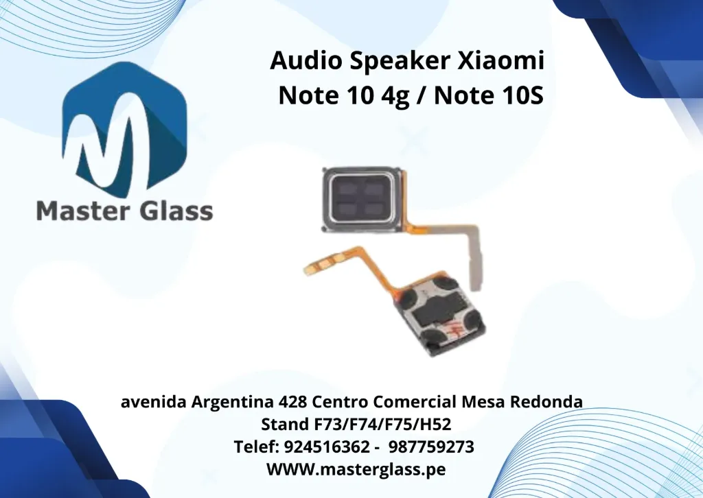 Audio Speaker Xiaomi Note 10 4g / Note 10S