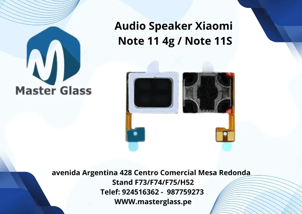 Audio Speaker Xiaomi Note 11 4g / Note 11S