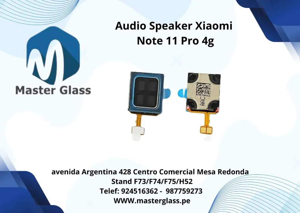 Audio Speaker Xiaomi Note 11 Pro 4g / X4 Pro 5g