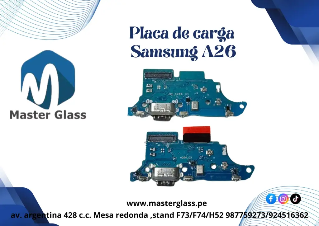 Placa de carga Samsung A26 4g AAA