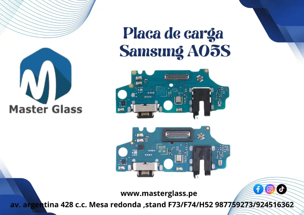 Placa de Carga Samsung A05S (A057) AAA