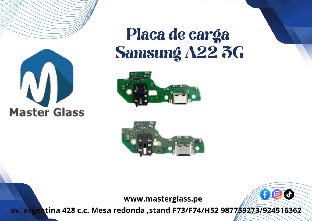 Placa de Carga Samsung A22 5G AAA