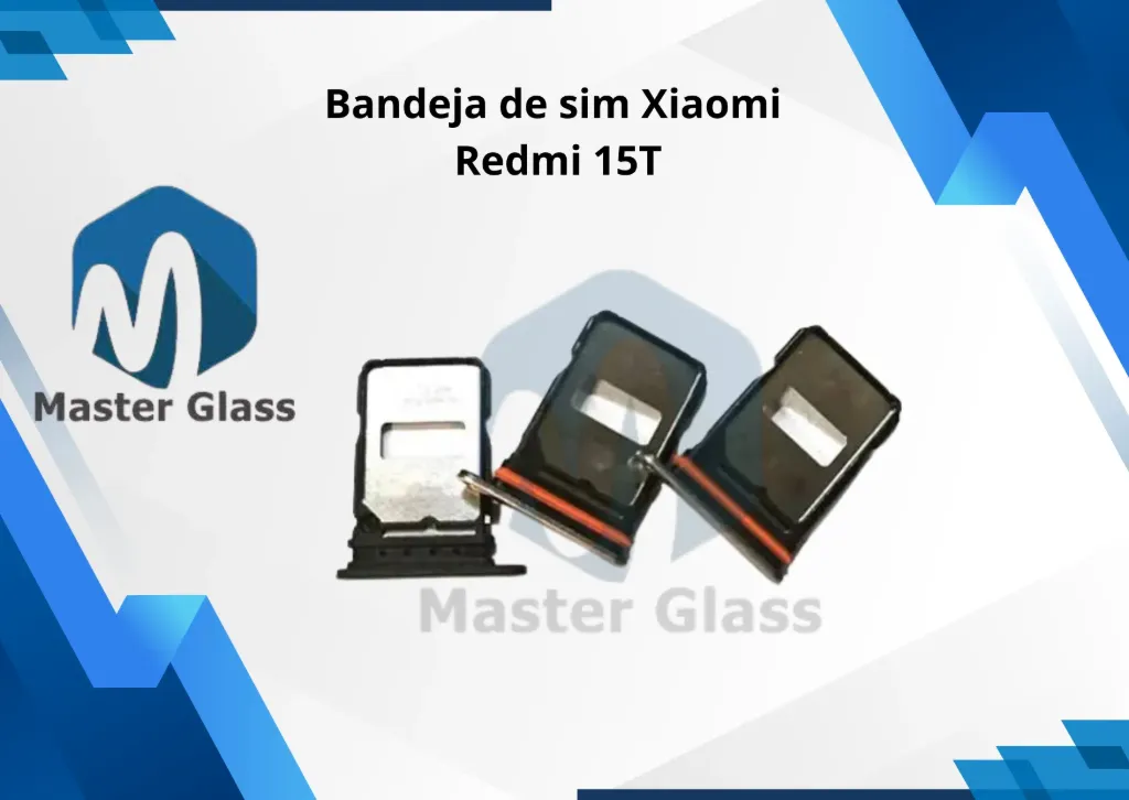 Bandeja de sim Xiaomi Redmi 15T