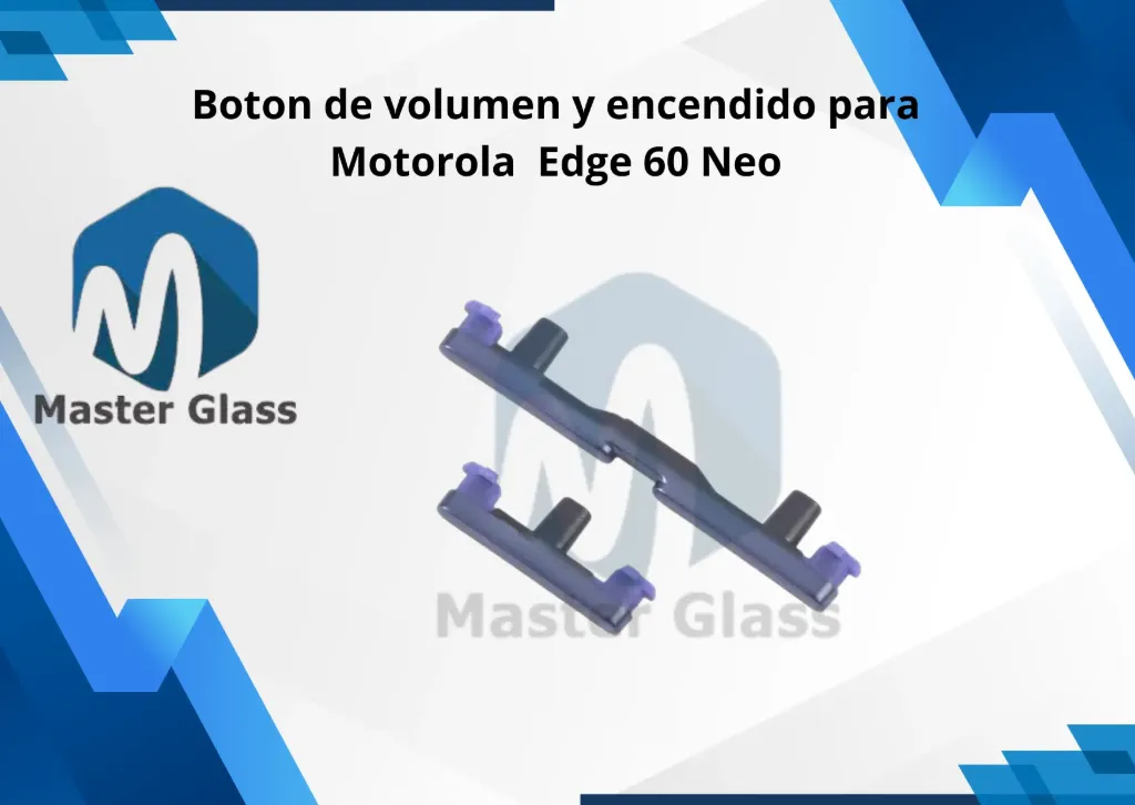 Boton de volumen y encendido para Motorola  Edge 60 Neo
