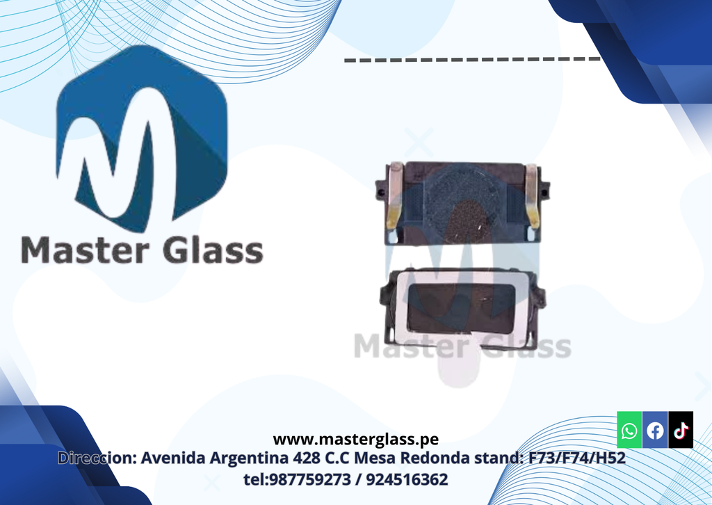 Audio Speaker para Xiaomi Note 4/ Note 9/Note 9s