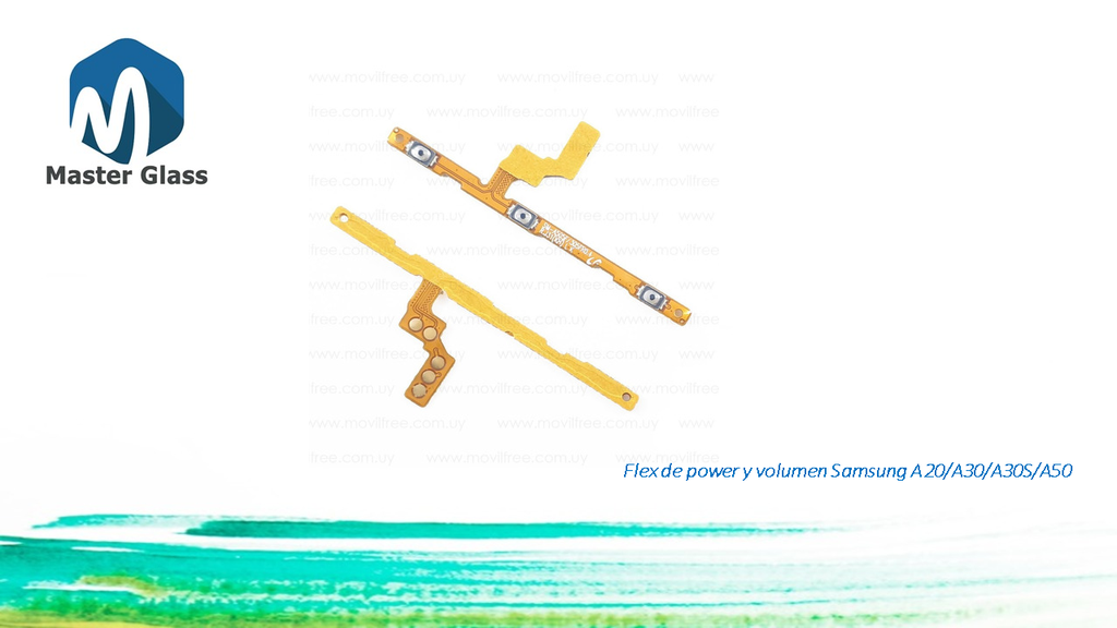 Flex de Power y volumen Samsung A20/A30/A30S/A40/A50